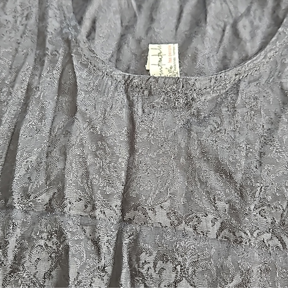 Free People Intimately Shooting Star Slip in Black - Picture 5 of 11